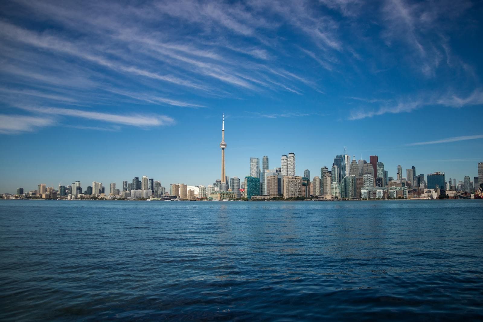 Панорама Торонто с CN Tower
